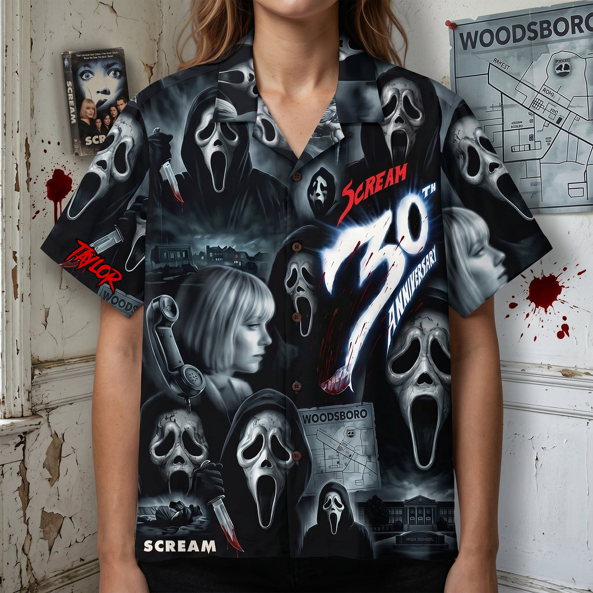 Scare Holiday Hawaiian Shirt, Personalized Gifts 03qhlu100626