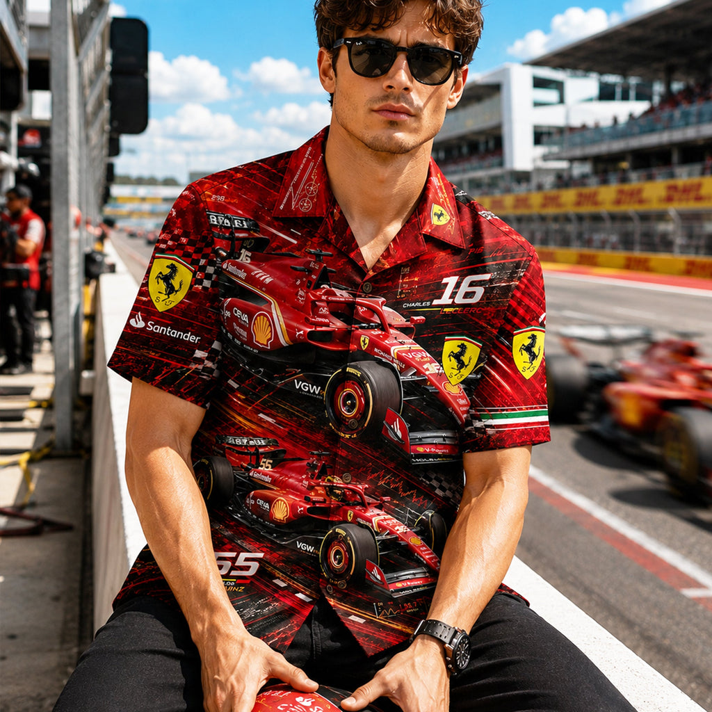 Race Day Hawaiian Shirt - Personalized Gifts For Racing Lovers 02NALU020726