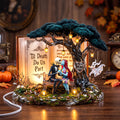 Kissing Gothic Couple Acrylic Light Box - Personalized Gifts For Couple 04padh090726