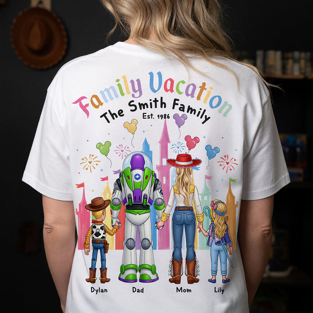 Family Vacation Shirt - Personalized Gifts For Family Shirt 03HUDT200626