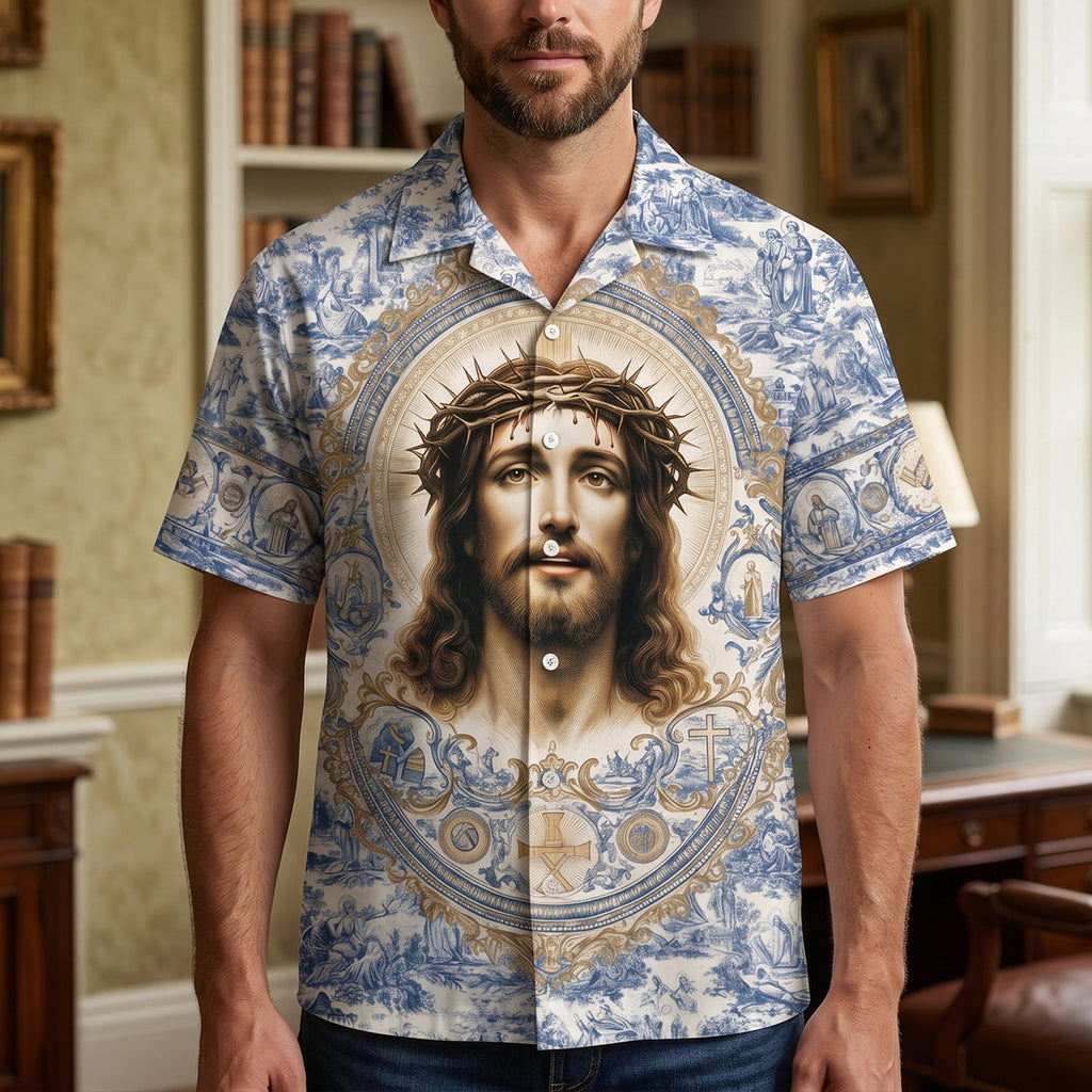 Jesus Christ Hawaiian Shirt - Personalized Gifts For Christians 01hutn180626