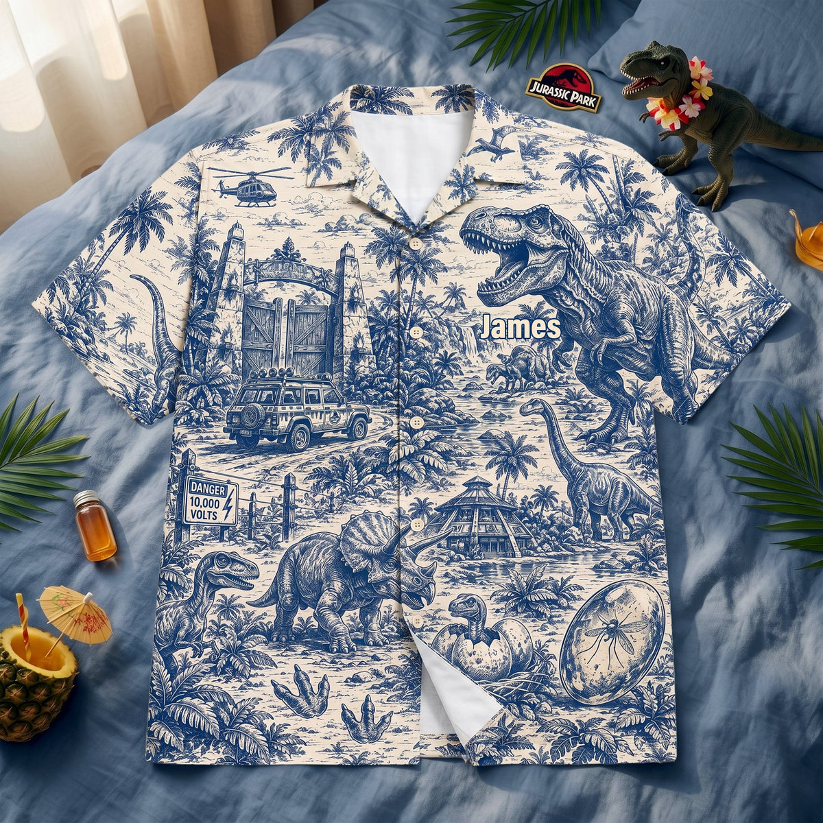 Prehistoric World Hawaiian Shirt - Personalized Gifts 02nalu300626