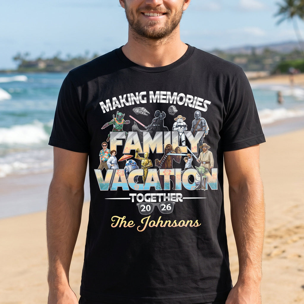 Timeless Family Summer Vacation Matching Shirts, Personalized Gifts For Families 02qhtn190626