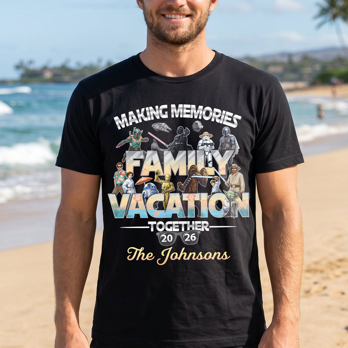 Timeless Family Summer Vacation Matching Shirts, Personalized Gifts For Families 02qhtn190626