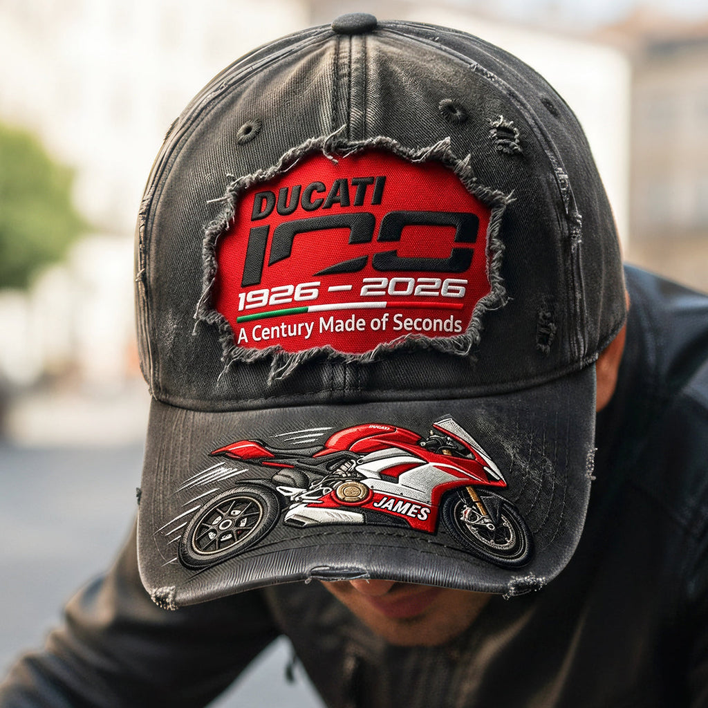 100th Anniversary Of Riding Classic Cap - Personalized Gifts 02nata200326