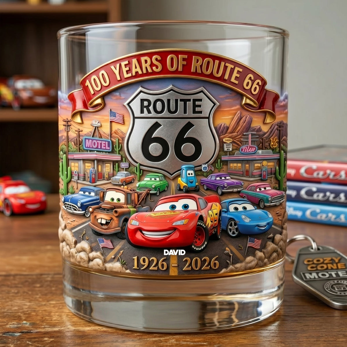 100th Anniversary Round Glass - Personalized Gifts For Racing Lovers 02tylu080626