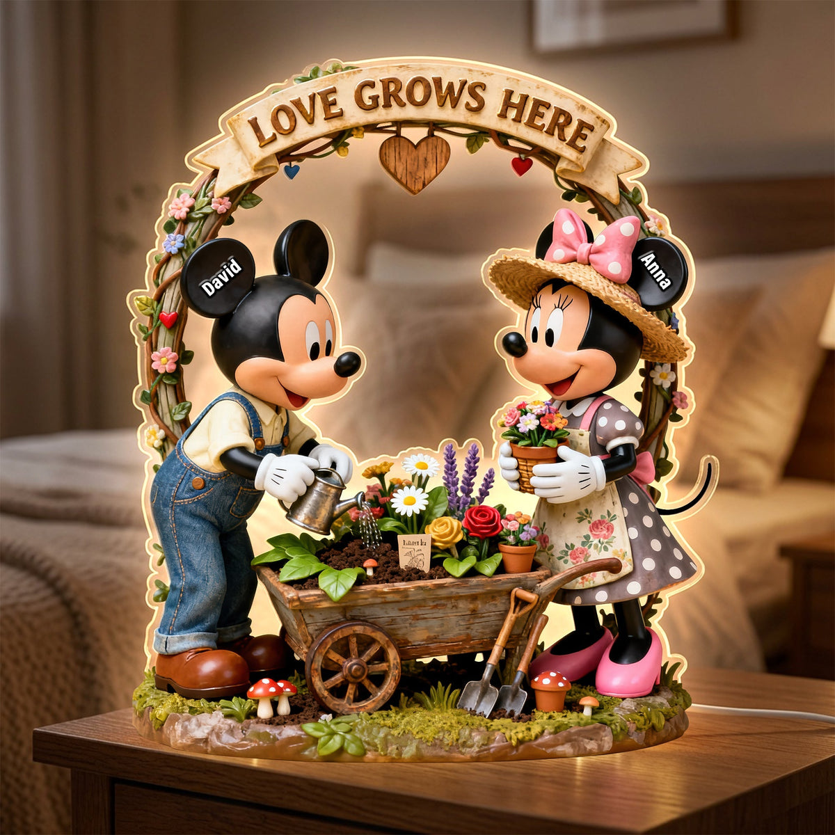 Love Grows Here Light Box - Personalized Gifts For Couples 04toqn240626
