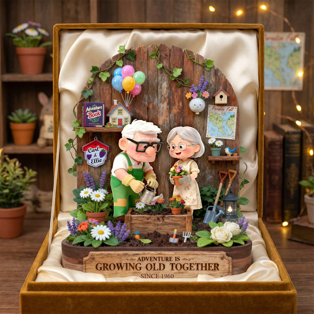 Gardening Couples Acrylic Plaque - Personalized Gifts For Couples 04todh240626