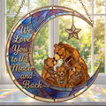 Proud Mama Bear Suncatcher - Personalized Gifts For Mom 05KILU030326