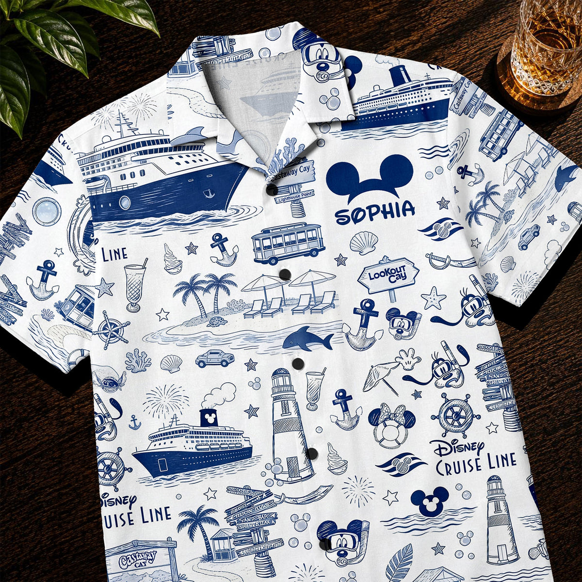 Lovely Nautical Cruise Hawaiian Shirt - Personalized Gifts 02huqn240626