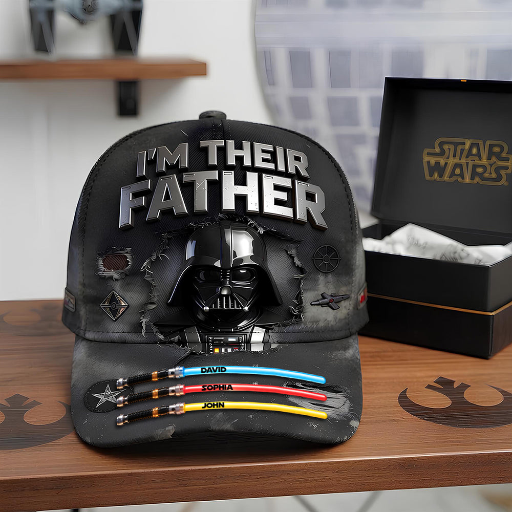 I'm Their Father Classic Cap Personalized Gifts For Dad 087TODT080626