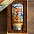Otter Mom And Babies Tumbler - Personalized Gifts For Mom 03TYTA040326