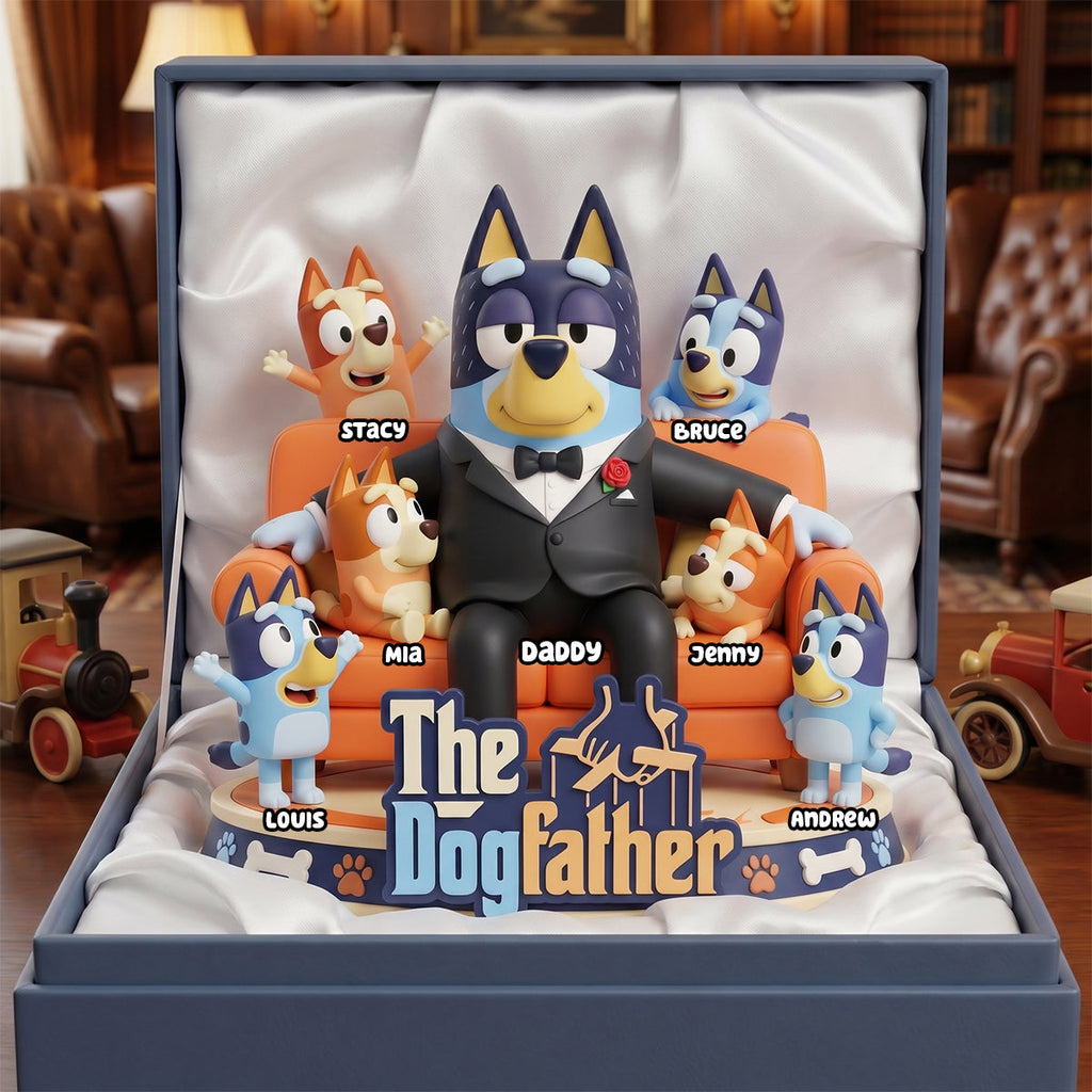 Puppy Boss Acrylic Plaque - Personalized Gifts For Dad 084hudh080626
