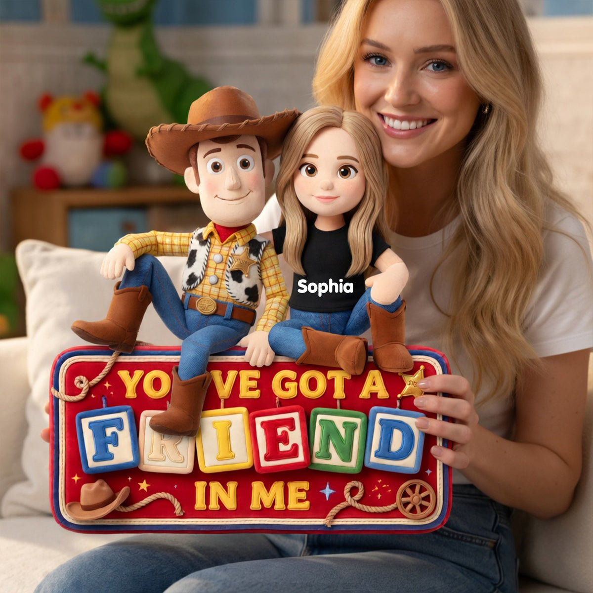 Custom Photo You've Got Friend In Me Pillow - Personalized Gifts For Friends 03palu260626