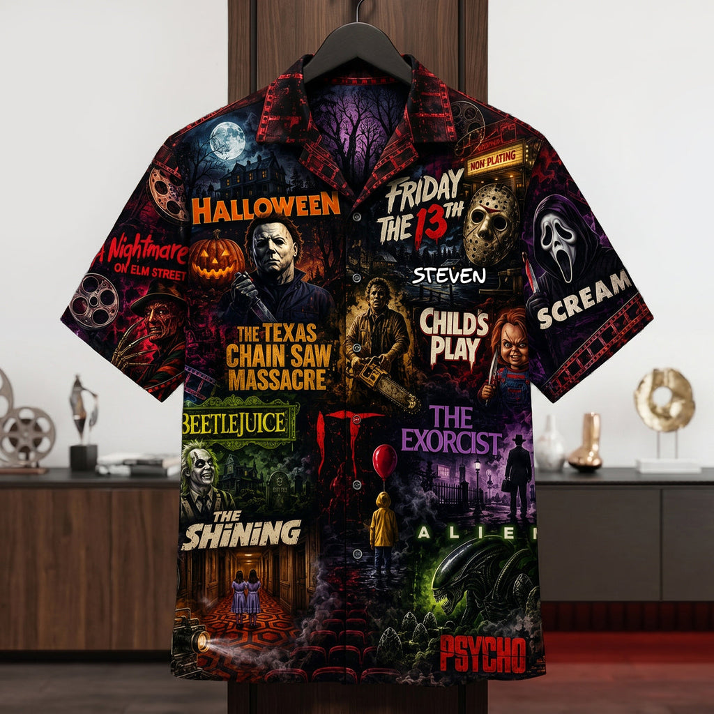 Horror Hawaiian Shirt - Personalized Gifts For Horror Lovers 02nadh200626