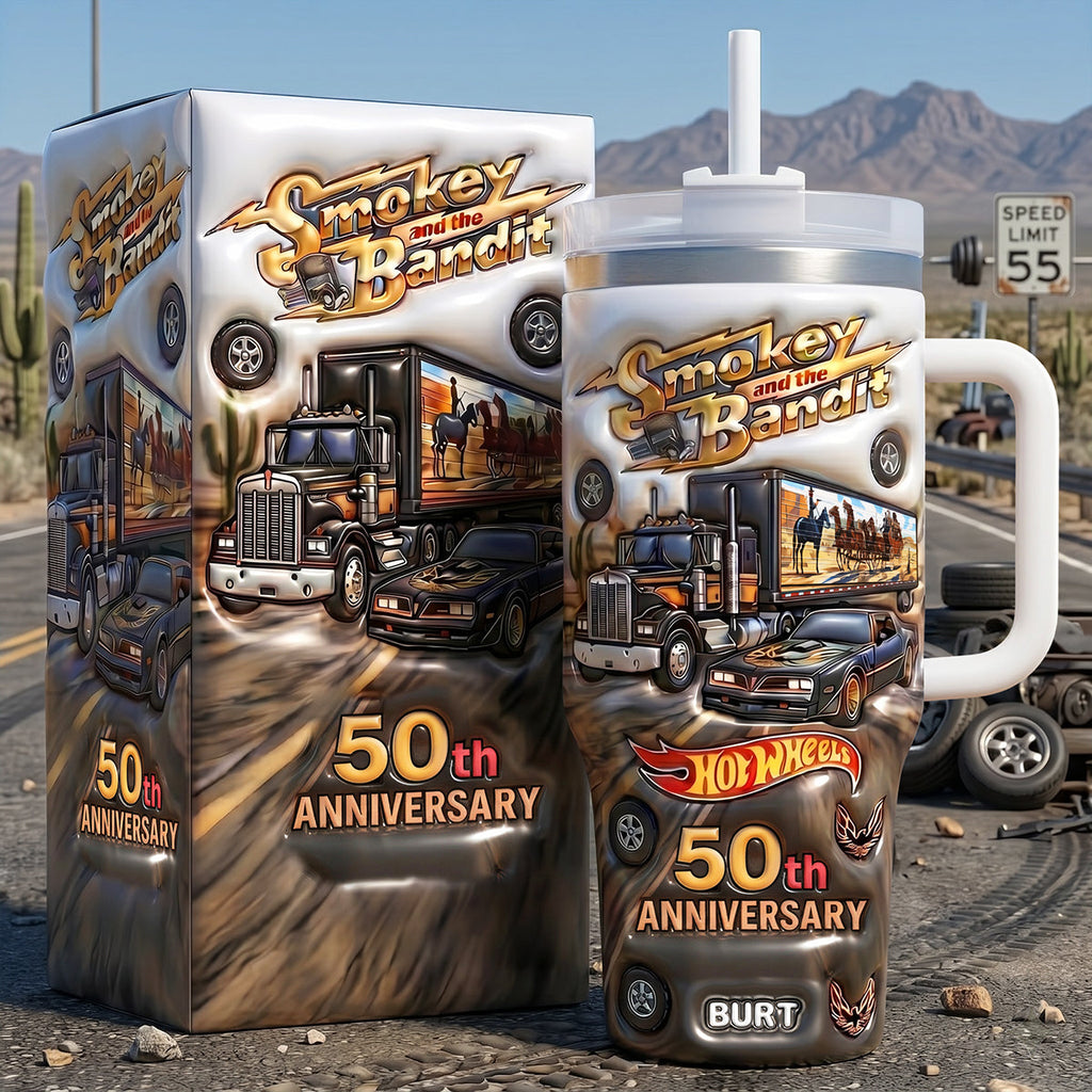 Cool 50th Anniversary Tumbler - Personalized Gifts 01tgta180526
