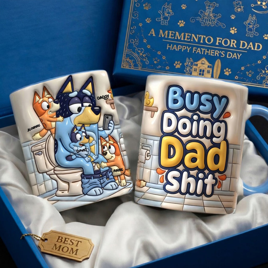 Funny Dad Coffee Mug - Personalized Father's Day Gifts 04nalu290426