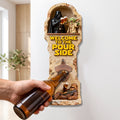 Funny Intoxicated Warriors Wall Hanging Bottle Opener - Personalized Gifts 02tyqn180726