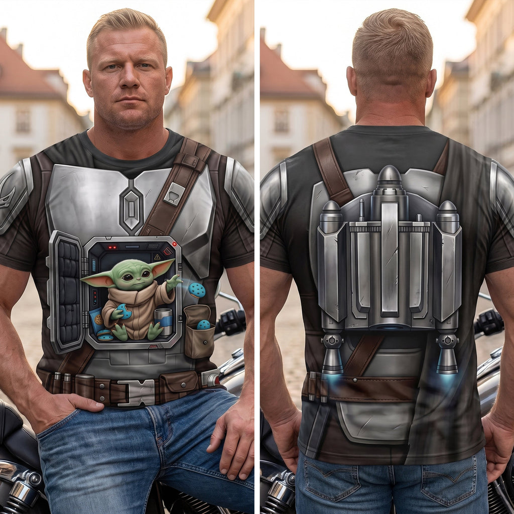 Lovely Interstellar Explorer Companion In Mech-Suit 3D Shirt - Personalized Gifts 04tyqn170726