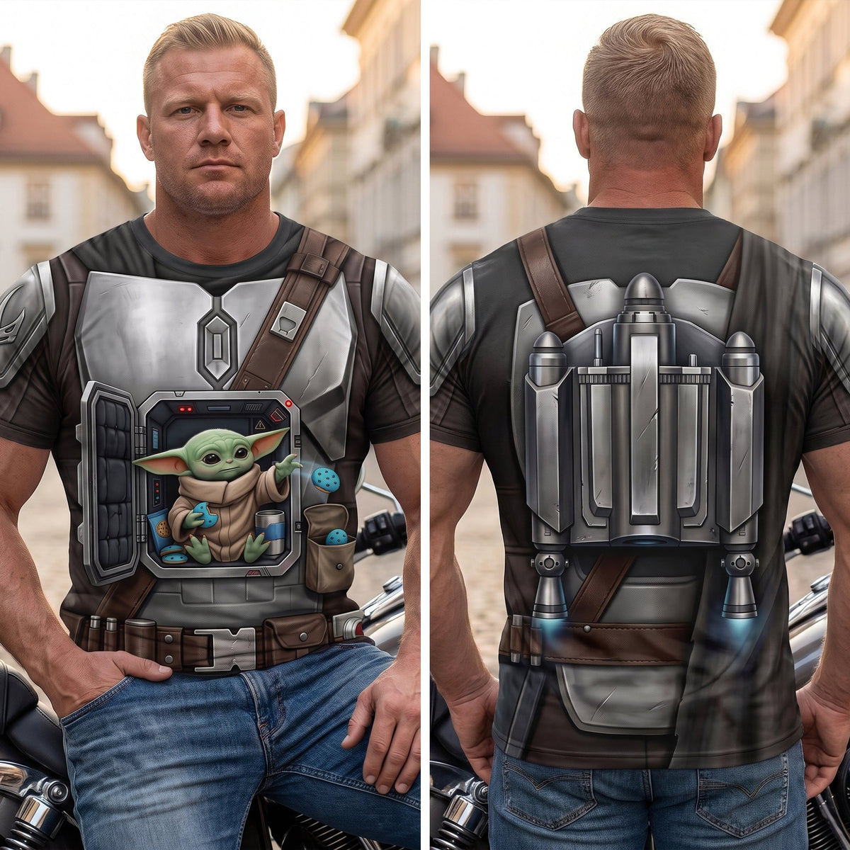 Lovely Interstellar Explorer Companion In Mech-Suit 3D Shirt - Personalized Gifts 04tyqn170726
