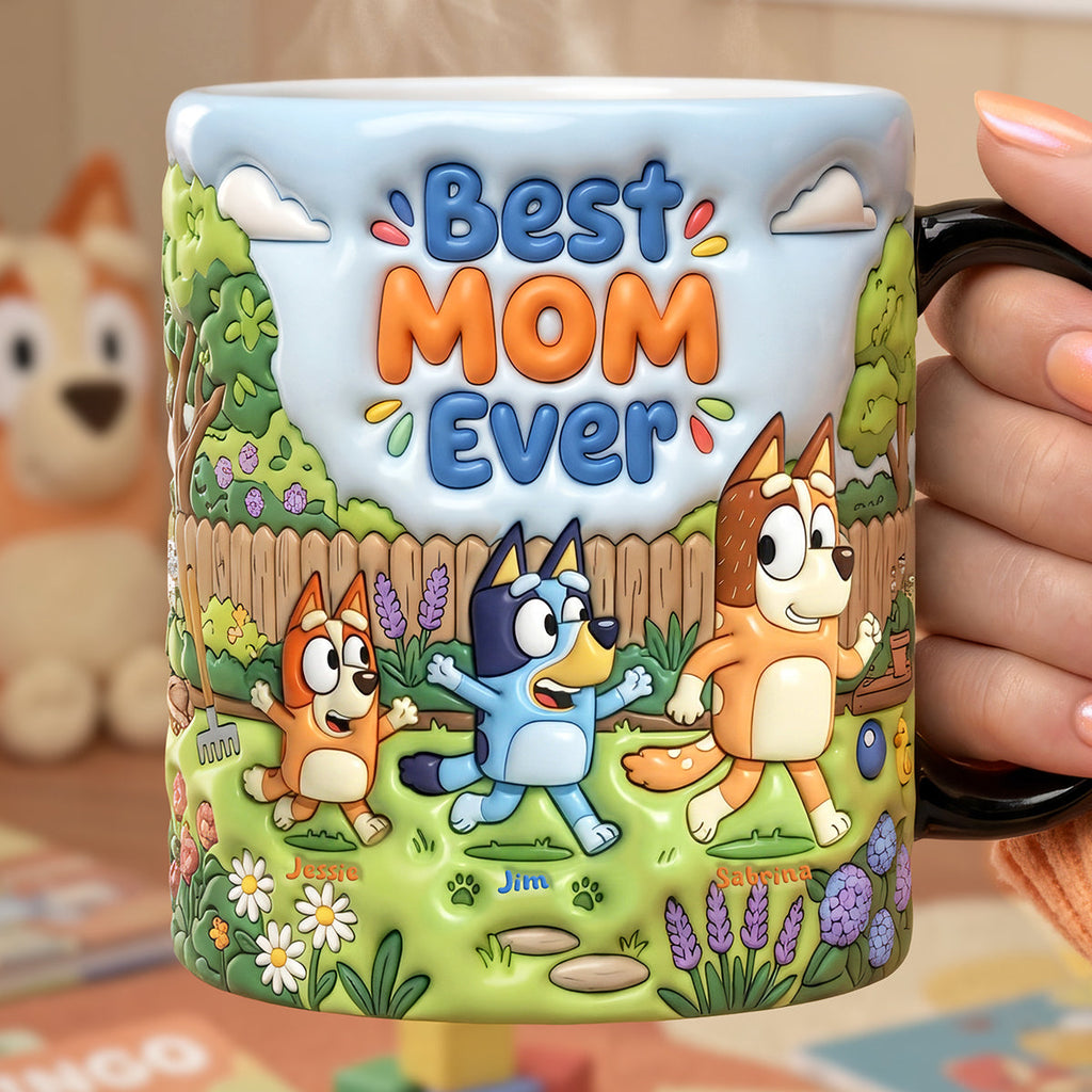 Best Mom Ever Magic Coffee Mug - Personalized Mother's Day Gifts 02NATA090426
