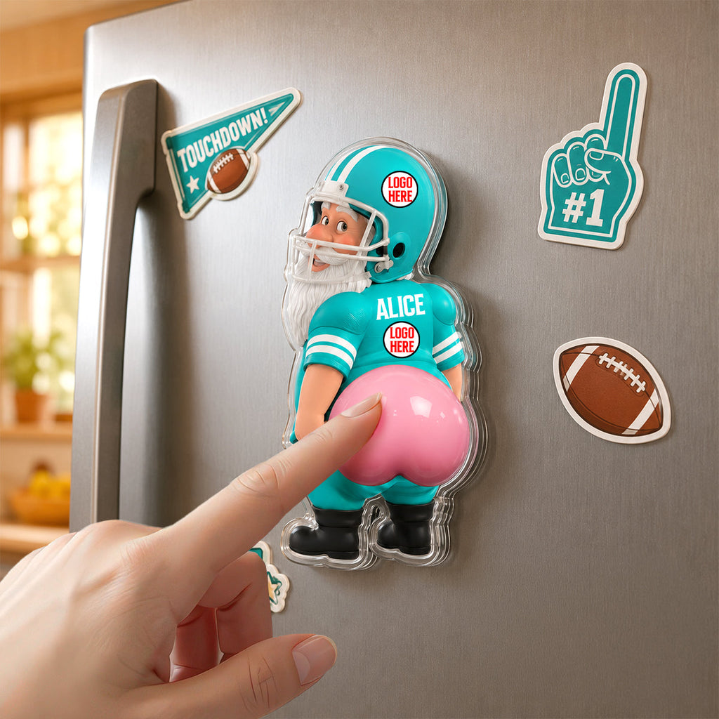 Seasonal Gnome Fridge Magnet - Personalized Gift For Sport Lovers 03OHDH030726