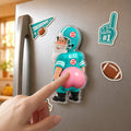 Seasonal Gnome Fridge Magnet - Personalized Gift For Sport Lovers 03OHDH030726