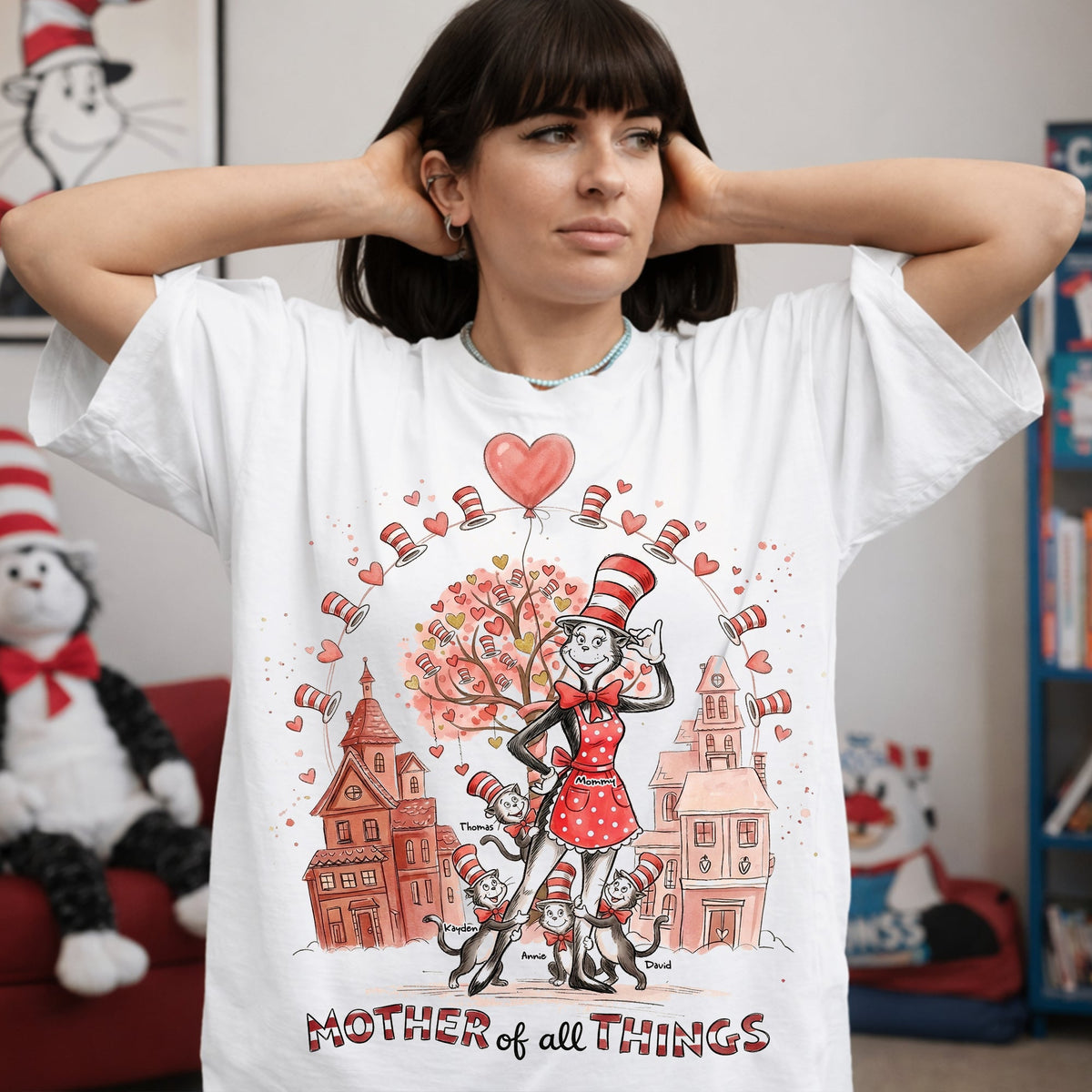 Cool Playful Mom Shirt - Personalized Gifts For Moms 02qhlu100326 GRER2005