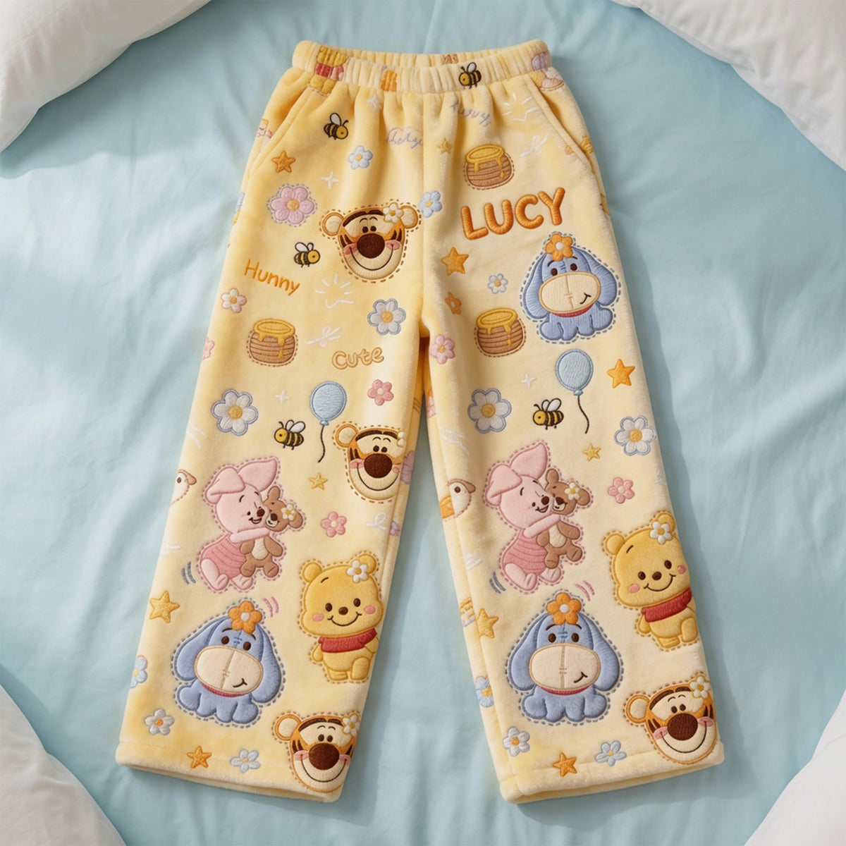 Lovely Characters Pajama Pants - Personalized Gifts 03paqn240626