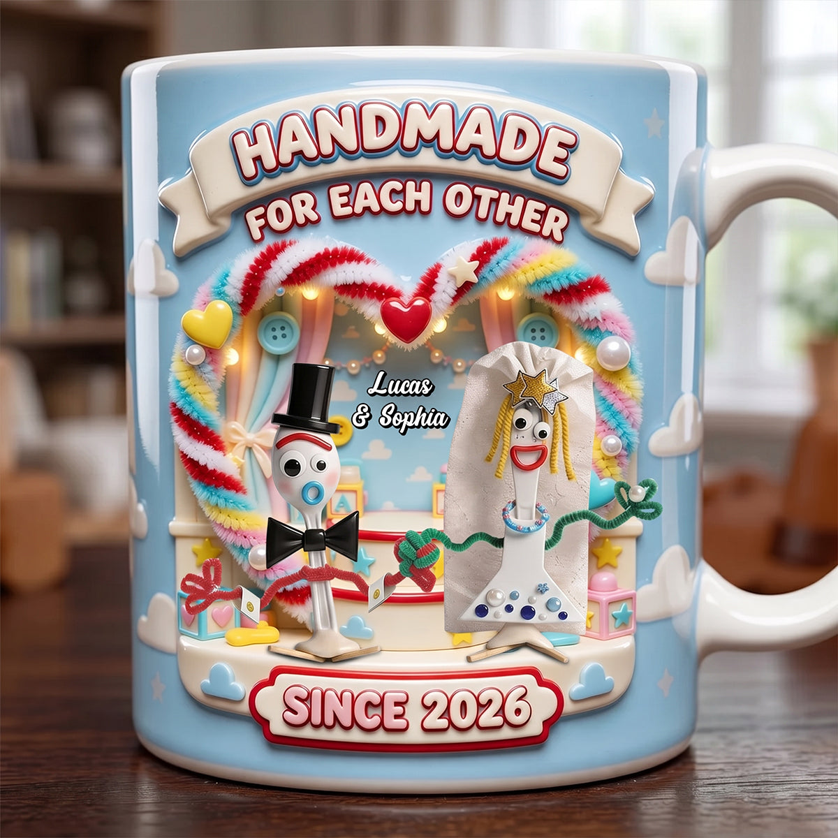 Lovely Couple Mug - Personalized Gifts For Couples 01totn290626