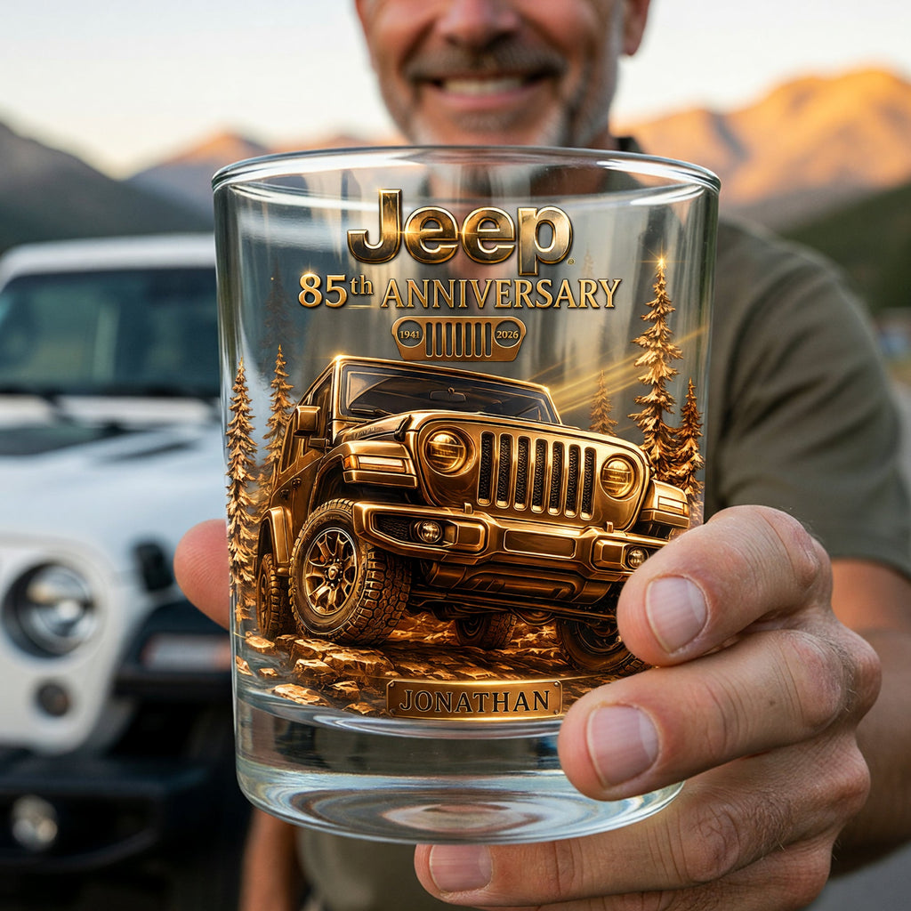 Off-road Glory Round Glass, Personalized Gifts For Off-road Lovers 05qhqn220626