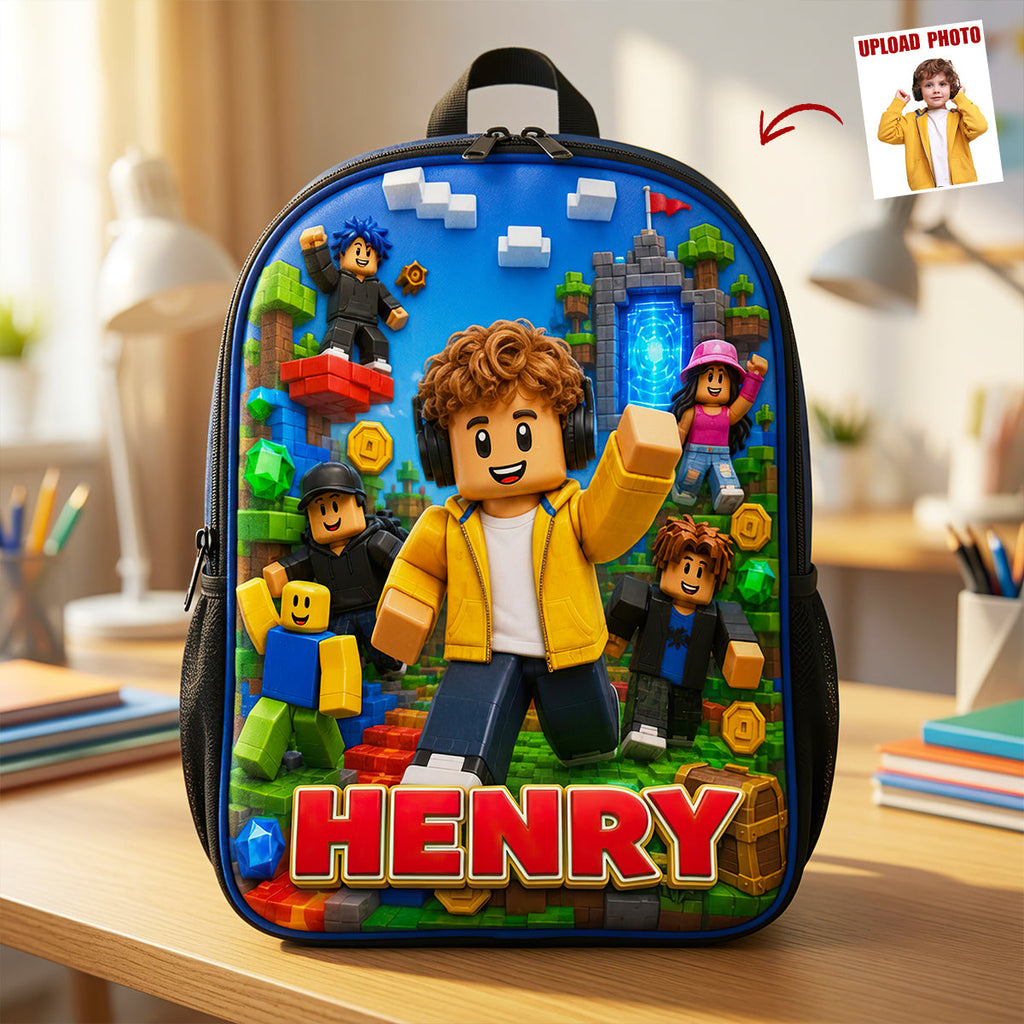 Adventure Kid Backpack - Custom Photo Gifts For Kids 03NADT140726