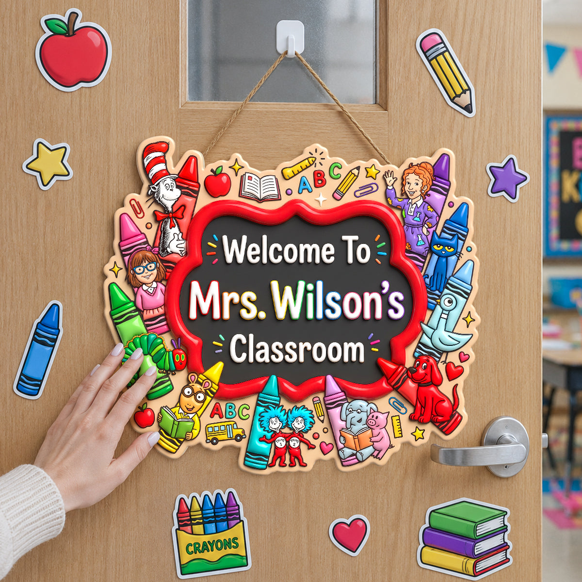 Classroom Decor Acrylic Sign - Personalized Gifts For Teachers 02NADH040726