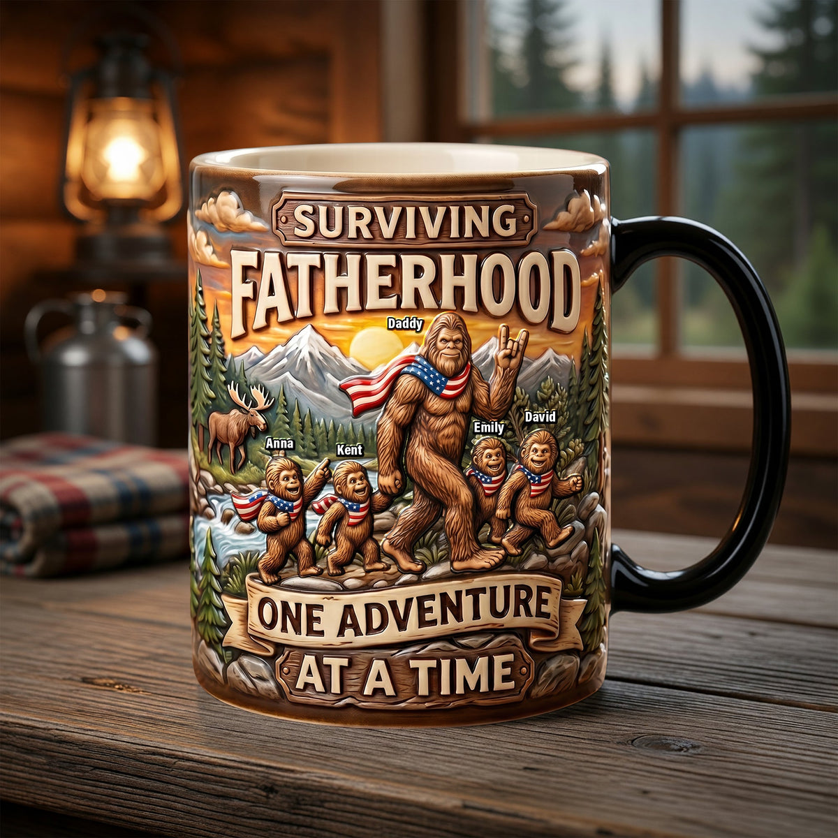 Surviving Fatherhood Magic Coffee Mug - Personalized Gifts For Dad 04paqn150526