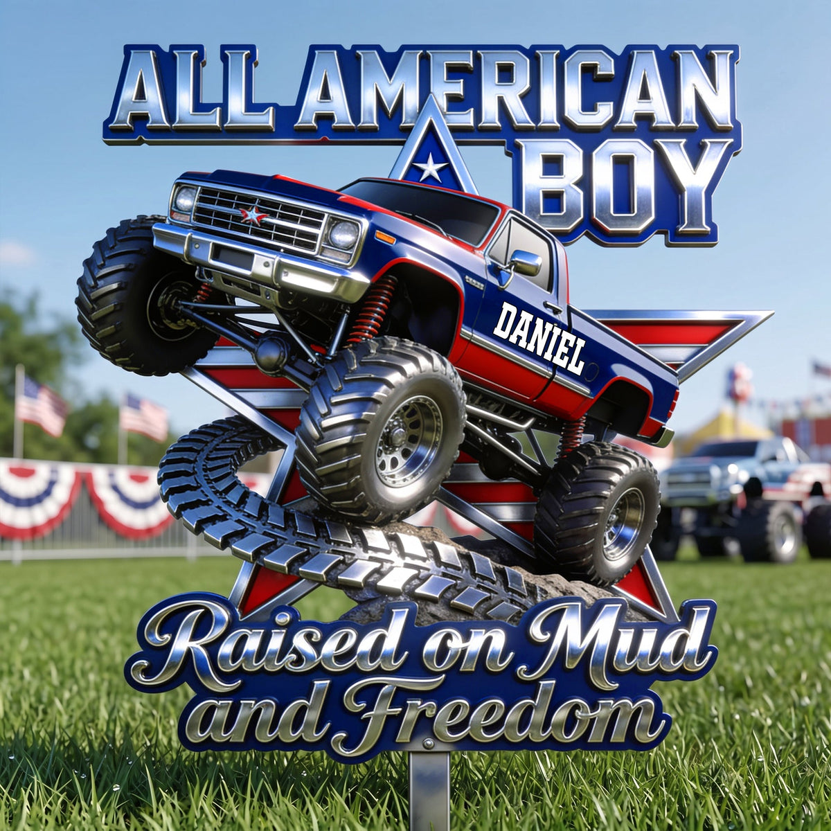 Beast Vehicle American Tradition Metal Sign, Personalized Gifts For Off-road Lover 05qhlu020626