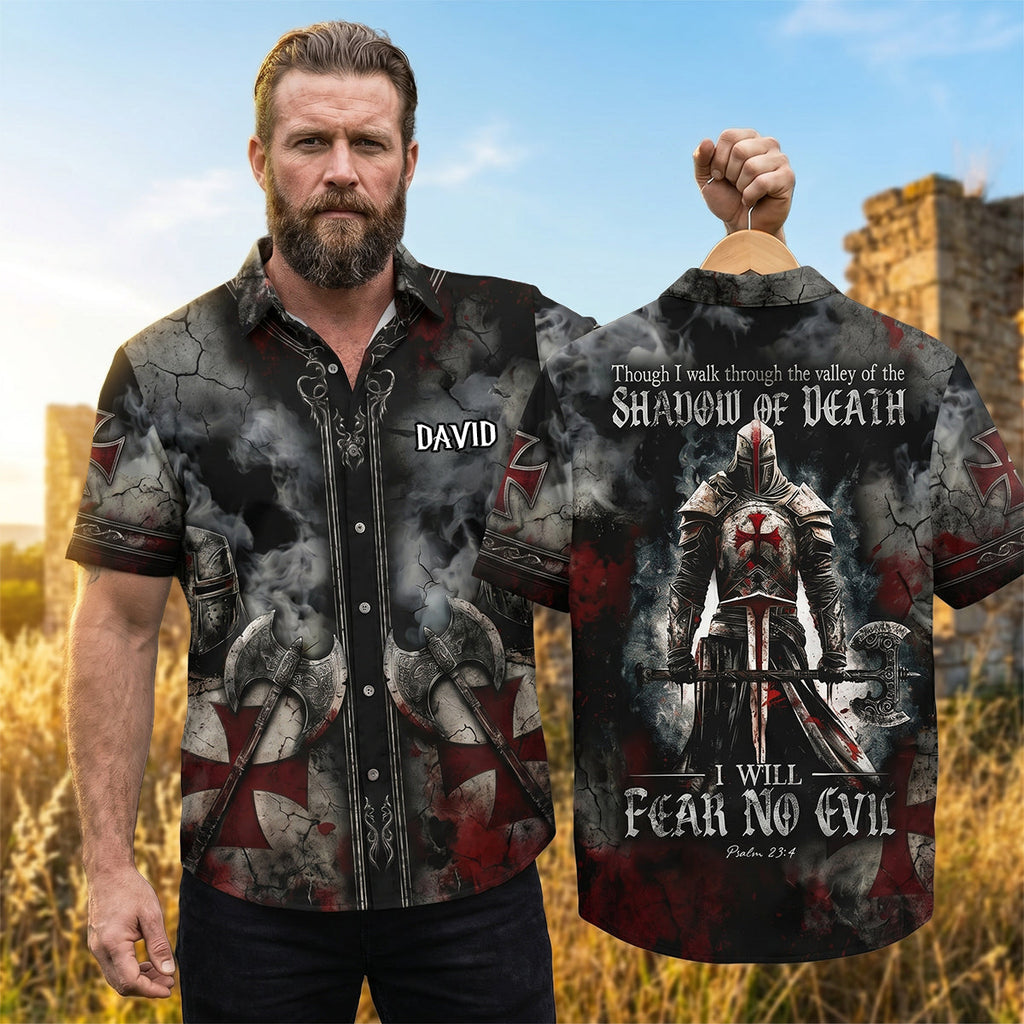 Knight Jesus Hawaiian Shirt - Personalized Gifts For Christians 02nadh030626