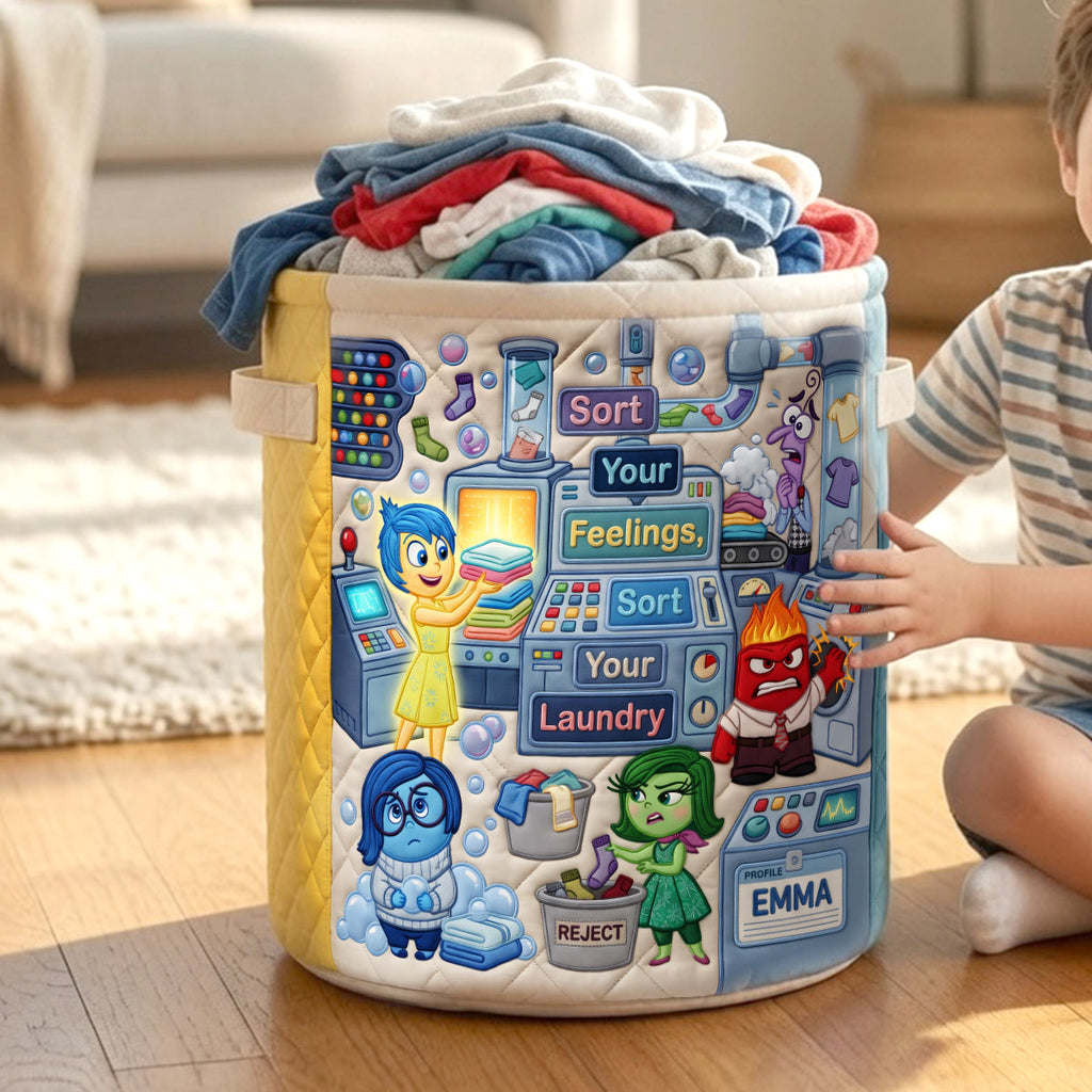 Colorful Emotions Laundry Basket - Personalized Gifts 01hatn180726