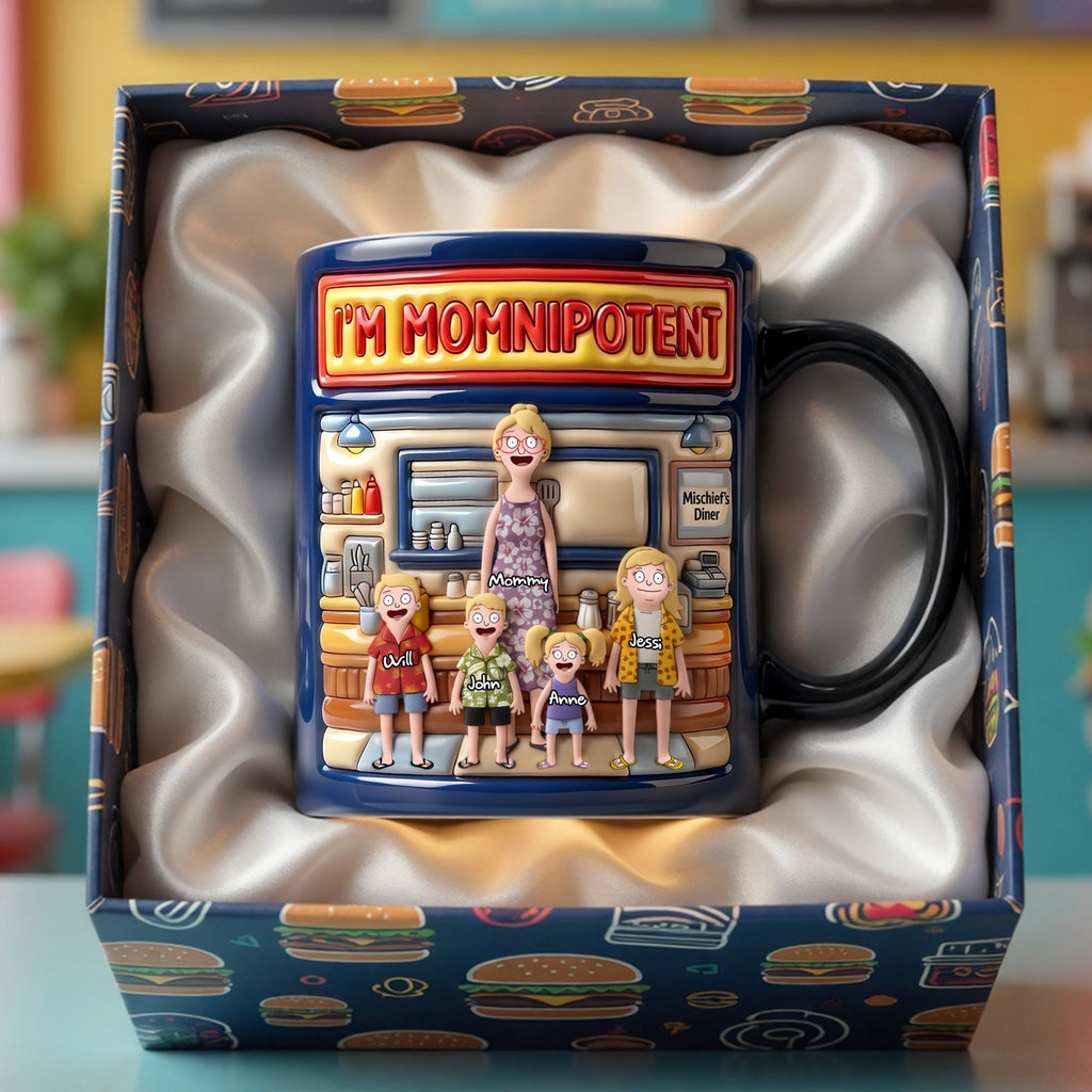I'm Momnipotent Magic Mug - Personalized Gifts For Mom 02TGLU240426