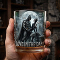 Love In The Dark Round Glass - Personalized Gifts For Couple 03tydh090626