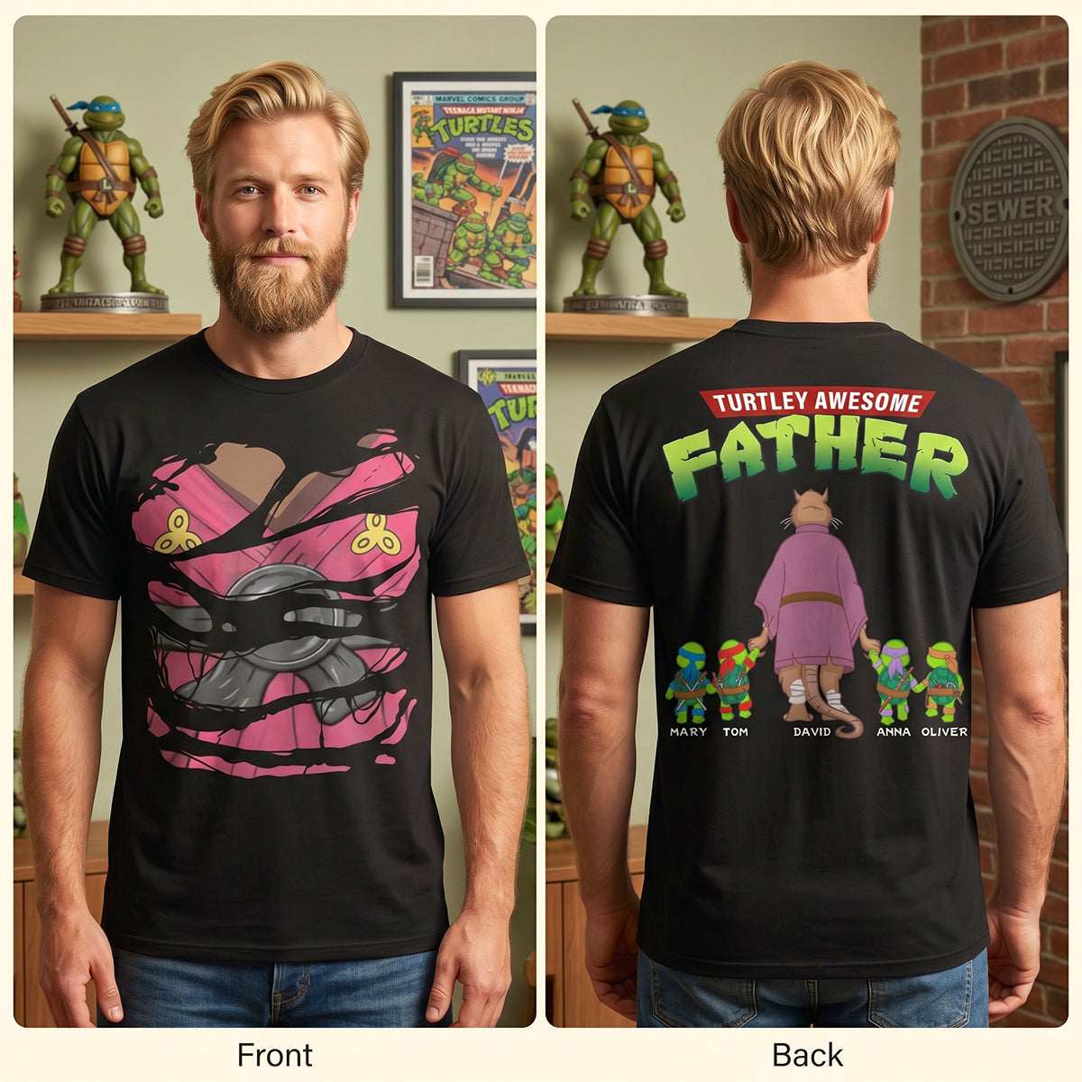 The Ultimate Father Shirt - Personalized Gifts For Dad 02NATN300426