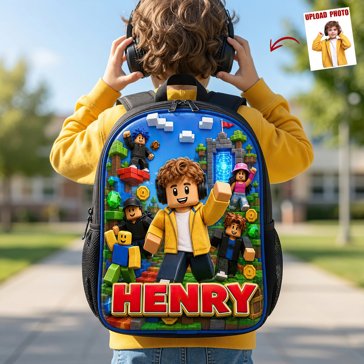 Adventure Kid Backpack - Custom Photo Gifts For Kids 03NADT140726