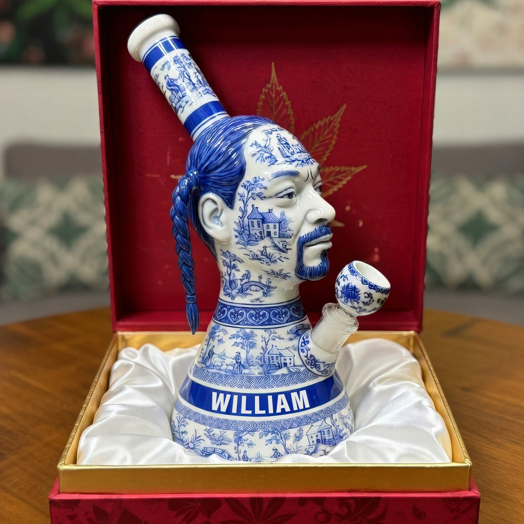 Vintage Smoking Gentleman Acrylic Plaque - Personalized Gift For Smokers 04TOQN010426