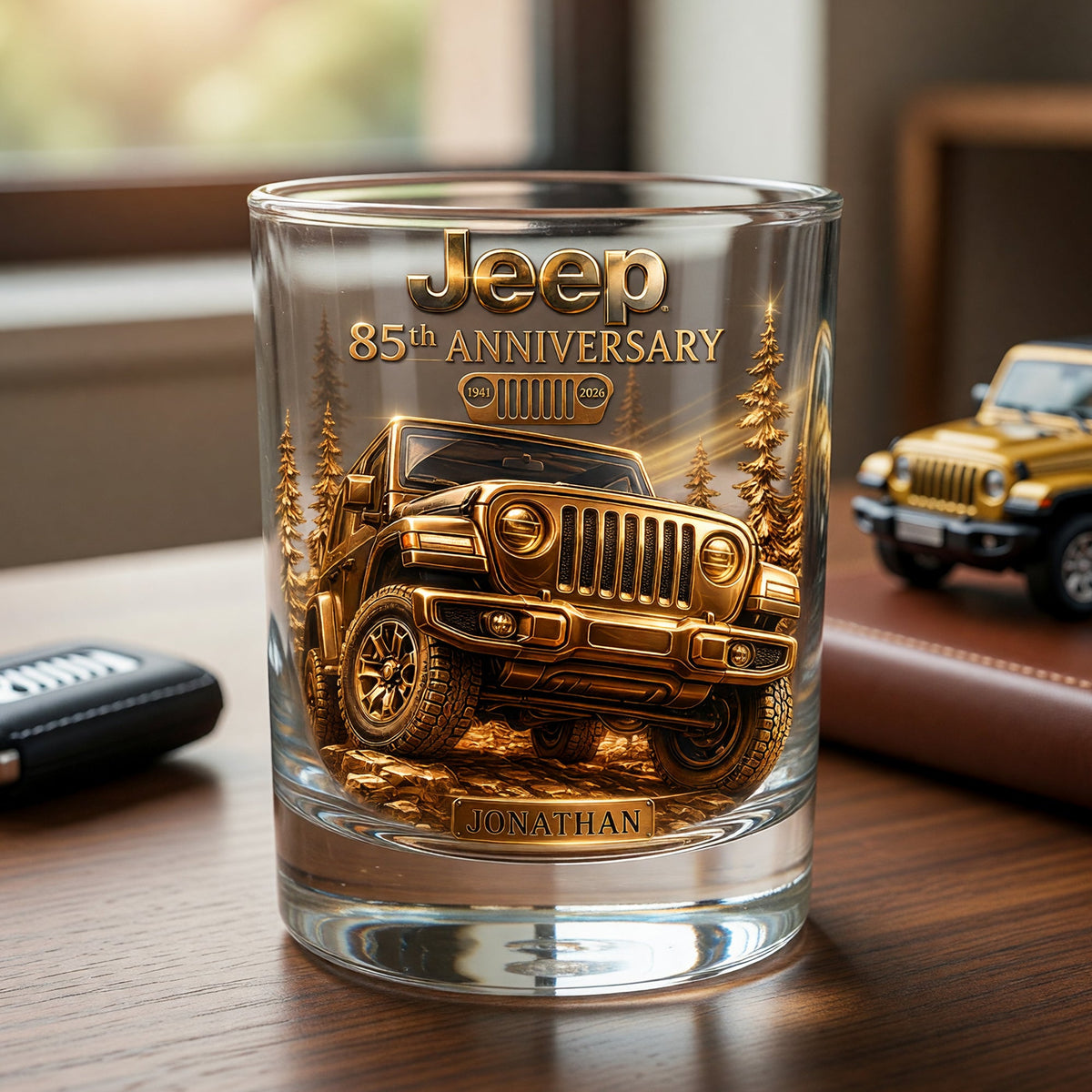 Off-road Glory Round Glass, Personalized Gifts For Off-road Lovers 05qhqn220626