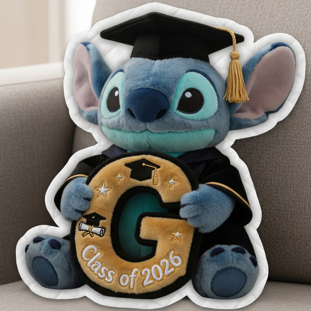 Cute Alien Graduation - Personalized Pillow For Graduates 164naqn080626