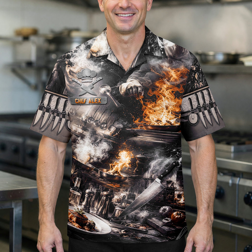 Culinary Genius Hawaiian Shirt - Personalized Gifts For Chef 01QHQN200626