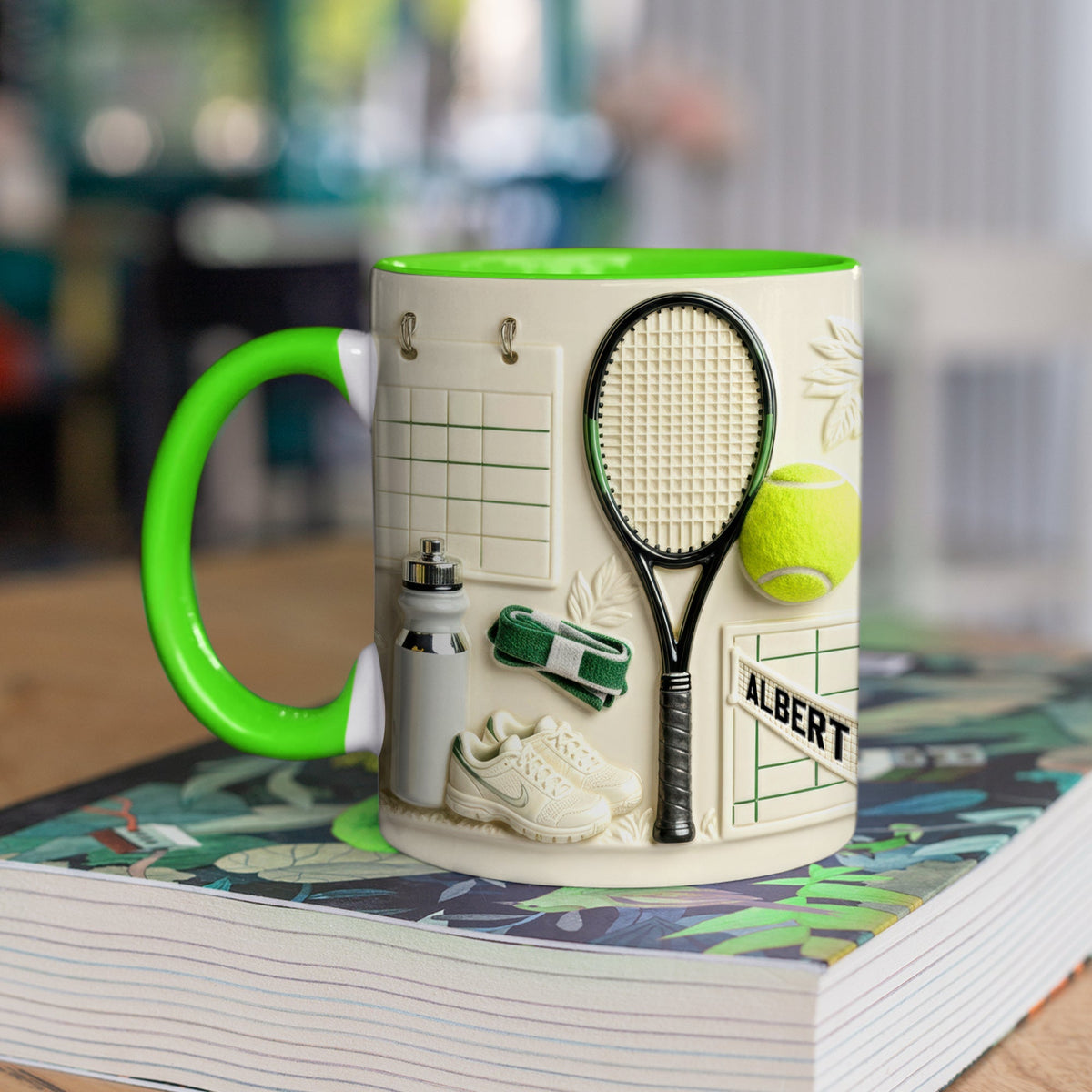 Match Day Tennis Coffee Mug - Personalized Gift For Tennis Players 051HYQN050126