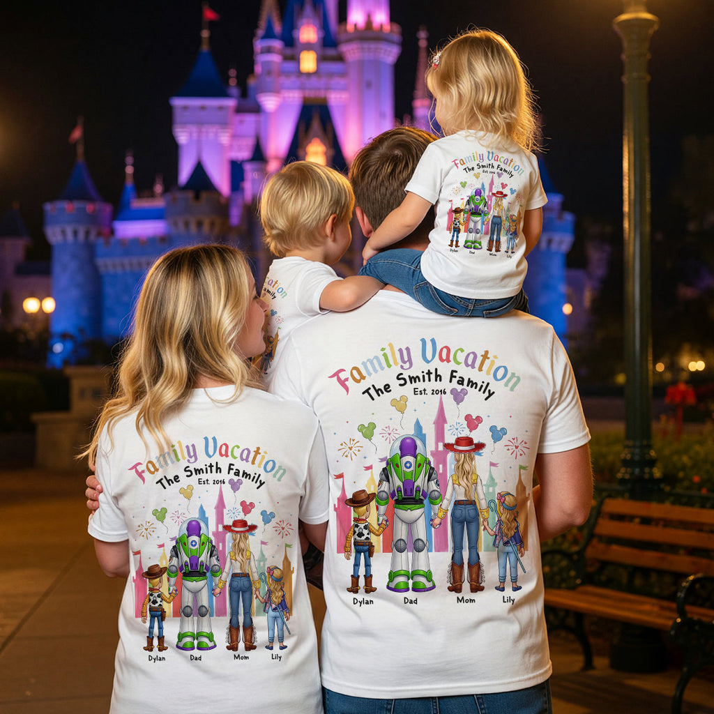 Family Vacation Shirt - Personalized Gifts For Family Shirt 03HUDT200626