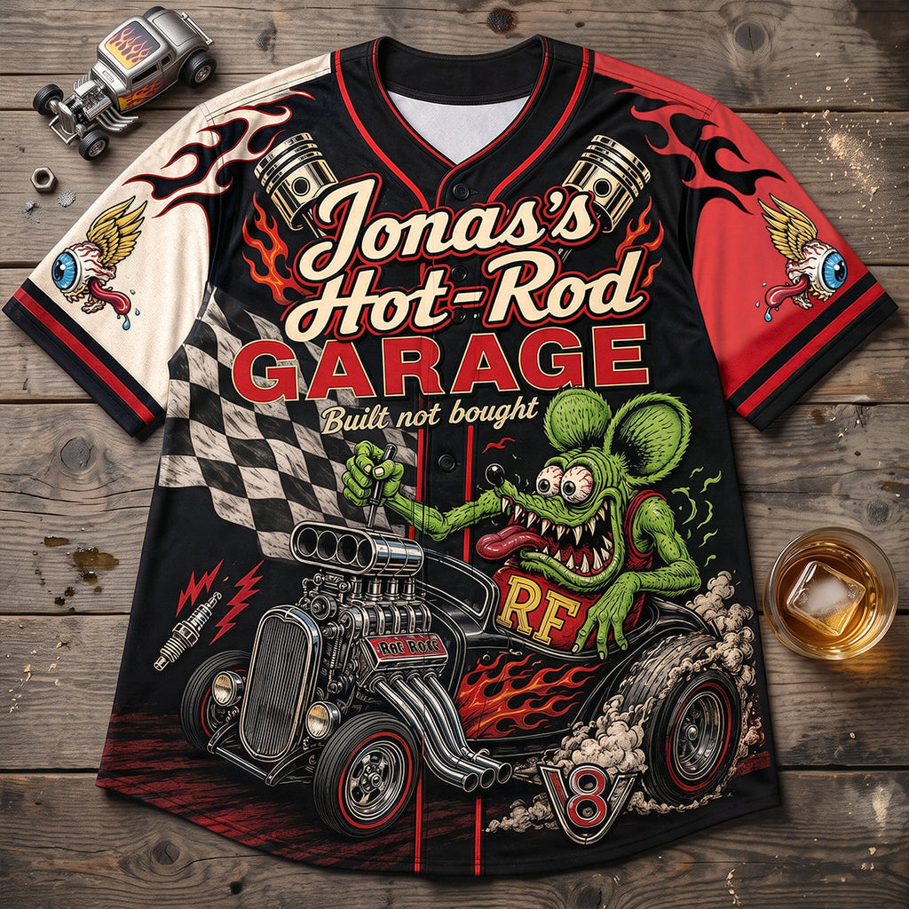 Distinct Hot Rod Baseball Jersey Shirt, Personalized Gifts For Hot Rod Lovers 01qhtn040726