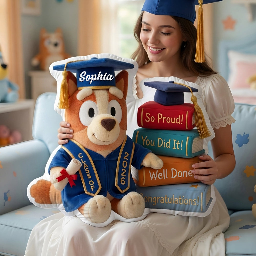 Congrats Graduate Shaped Pillow 156palu080626