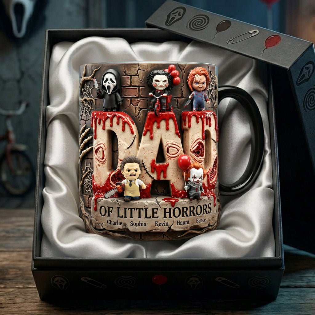 Chaotic Dad Magic Mug, Personalized Gifts For Dad 05qhlu060526